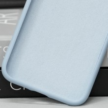 Чехол TPU+Glass Sapphire Midnight with MagSafe для Apple iPhone 14 (6.1") – Голубой