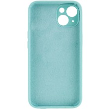 Чехол Silicone Case Full Camera Protective (AA) NO LOGO для Apple iPhone 14 (6.1") – Бирюзовый