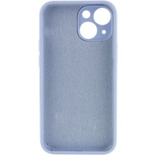 Чохол Silicone Case Full Camera Protective (AA) NO LOGO для Apple iPhone 14 (6.1") – Блакитний