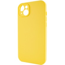 Чохол Silicone Case Full Camera Protective (AA) NO LOGO для Apple iPhone 14 (6.1") – Жовтий