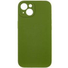 Чохол Silicone Case Full Camera Protective (AA) NO LOGO для Apple iPhone 14 (6.1") – Зелений