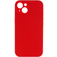 Чохол Silicone Case Full Camera Protective (AA) NO LOGO для Apple iPhone 14 (6.1") – Червоний