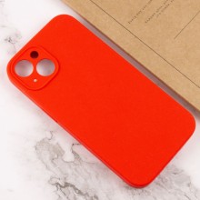 Чехол Silicone Case Full Camera Protective (AA) NO LOGO для Apple iPhone 14 (6.1") – Красный