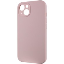 Чехол Silicone Case Full Camera Protective (AA) NO LOGO для Apple iPhone 14 (6.1") – Розовый