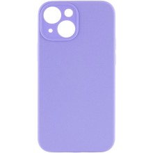 Чохол Silicone Case Full Camera Protective (AA) NO LOGO для Apple iPhone 14 (6.1") – Бузковий