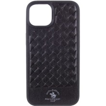 Шкіряний чохол Polo Santa Barbara для Apple iPhone 14 (6.1") (Black)