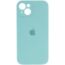 Чохол Silicone Case Full Camera Protective (AA) для Apple iPhone 14 (6.1") (Бірюзовий)