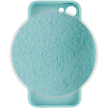 Чохол Silicone Case Full Camera Protective (AA) для Apple iPhone 14 (6.1") – Бірюзовий