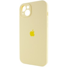 Чохол Silicone Case Full Camera Protective (AA) для Apple iPhone 14 (6.1") – Жовтий