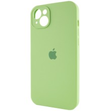 Чохол Silicone Case Full Camera Protective (AA) для Apple iPhone 14 (6.1") – М'ятний