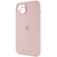 Чохол Silicone Case Full Camera Protective (AA) для Apple iPhone 14 (6.1") – Рожевий