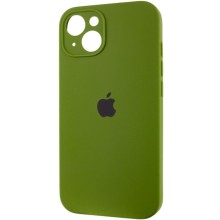 Чохол Silicone Case Full Camera Protective (AA) для Apple iPhone 14 (6.1") – Зелений