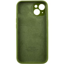 Чохол Silicone Case Full Camera Protective (AA) для Apple iPhone 14 (6.1") – Зелений