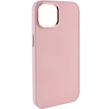 TPU чохол Bonbon Metal Style для Apple iPhone 14 (6.1") (Рожевий)