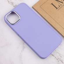 TPU чохол Bonbon Metal Style для Apple iPhone 14 (6.1") – Бузковий