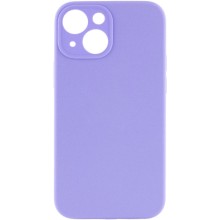 Чохол Silicone Case Full Camera Protective (AA) NO LOGO для Apple iPhone 14 (6.1") (Бузковий)