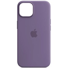 Чохол Silicone case (AAA) full with Magsafe and Animation для Apple iPhone 14 (6.1") – Фіолетовий