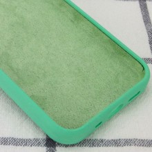 Чохол Silicone Case Full Protective (AA) NO LOGO для Apple iPhone 14 (6.1") – Зелений