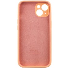 Чохол Silicone Case Full Camera Protective (AA) для Apple iPhone 14 (6.1") – Помаранчевий