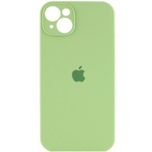 Чохол Silicone Case Full Camera Protective (AA) для Apple iPhone 14 (6.1") – Зелений