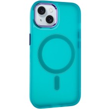 Чохол TPU+PC Lily with MagSafe для Apple iPhone 14 (6.1") (Green)