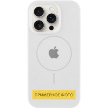 Чехол Silicone Case Full Protective (AA) with MagSafe для Apple iPhone 14 (6.1") – Белый