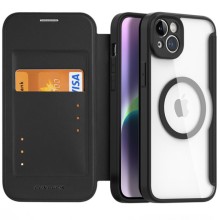 Чехол-книжка Dux Ducis Skin X Pro with MagSafe для Apple iPhone 14 / 13 (6.1") – Черный