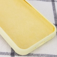 Чехол Silicone Case Full Protective (AA) NO LOGO для Apple iPhone 14 (6.1") – Желтый