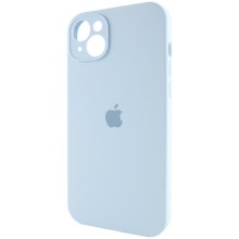 Чехол Silicone Case Full Camera Protective (AA) для Apple iPhone 14 (6.1") – Голубой