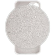Чехол Silicone Case Full Camera Protective (AA) для Apple iPhone 14 (6.1") – Белый