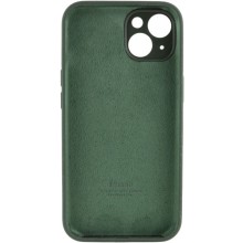 Чехол Silicone Case Full Camera Protective (AA) для Apple iPhone 14 (6.1") – Зеленый
