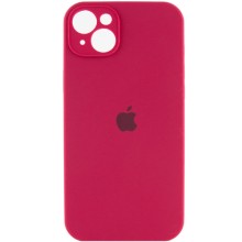 Чехол Silicone Case Full Camera Protective (AA) для Apple iPhone 14 (6.1") – Красный