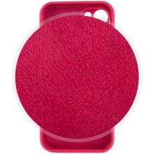 Чехол Silicone Case Full Camera Protective (AA) для Apple iPhone 14 (6.1") – Красный