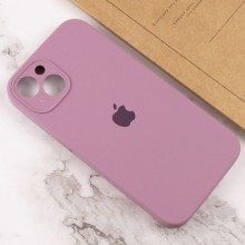 Чехол Silicone Case Full Camera Protective (AA) для Apple iPhone 14 (6.1") – Лиловый