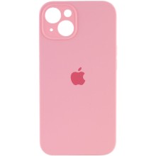 Чехол Silicone Case Full Camera Protective (AA) для Apple iPhone 14 (6.1") – Розовый