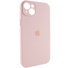 Чехол Silicone Case Full Camera Protective (AA) для Apple iPhone 14 (6.1") – Розовый