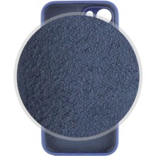 Чехол Silicone Case Full Camera Protective (AA) для Apple iPhone 14 (6.1") – Синий