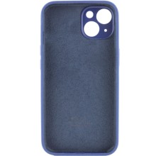 Чехол Silicone Case Full Camera Protective (AA) для Apple iPhone 14 (6.1") – Синий