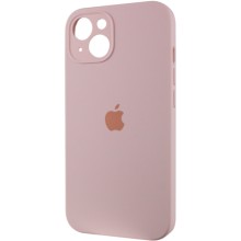 Чехол Silicone Case Full Camera Protective (AA) для Apple iPhone 14 (6.1") – Розовый