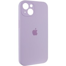 Чехол Silicone Case Full Camera Protective (AA) для Apple iPhone 14 (6.1") – Сиреневый