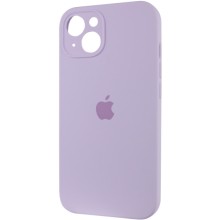 Чехол Silicone Case Full Camera Protective (AA) для Apple iPhone 14 (6.1") – Сиреневый