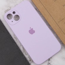 Чехол Silicone Case Full Camera Protective (AA) для Apple iPhone 14 (6.1") – Сиреневый