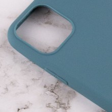Силиконовый чехол Candy для Apple iPhone 14 (6.1") – Синий