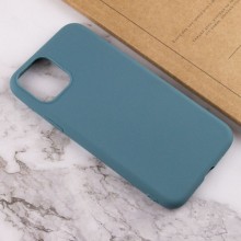 Силиконовый чехол Candy для Apple iPhone 14 (6.1") – Синий