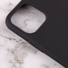 Силиконовый чехол Candy для Apple iPhone 14 (6.1") – Черный