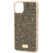 TPU чехол Bling World Rock Diamond для Apple iPhone 14 (6.1") – Золотой