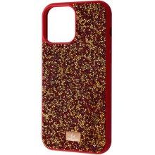 TPU чехол Bling World Rock Diamond для Apple iPhone 14 (6.1") – Красный