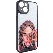 TPU+PC чехол Prisma Ladies для Apple iPhone 14 (6.1") – Коричневый
