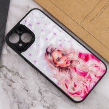 TPU+PC чехол Prisma Ladies для Apple iPhone 14 (6.1") – Розовый