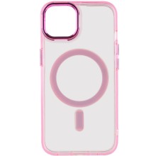 Чехол TPU Iris with MagSafe для Apple iPhone 14 (6.1") – Розовый